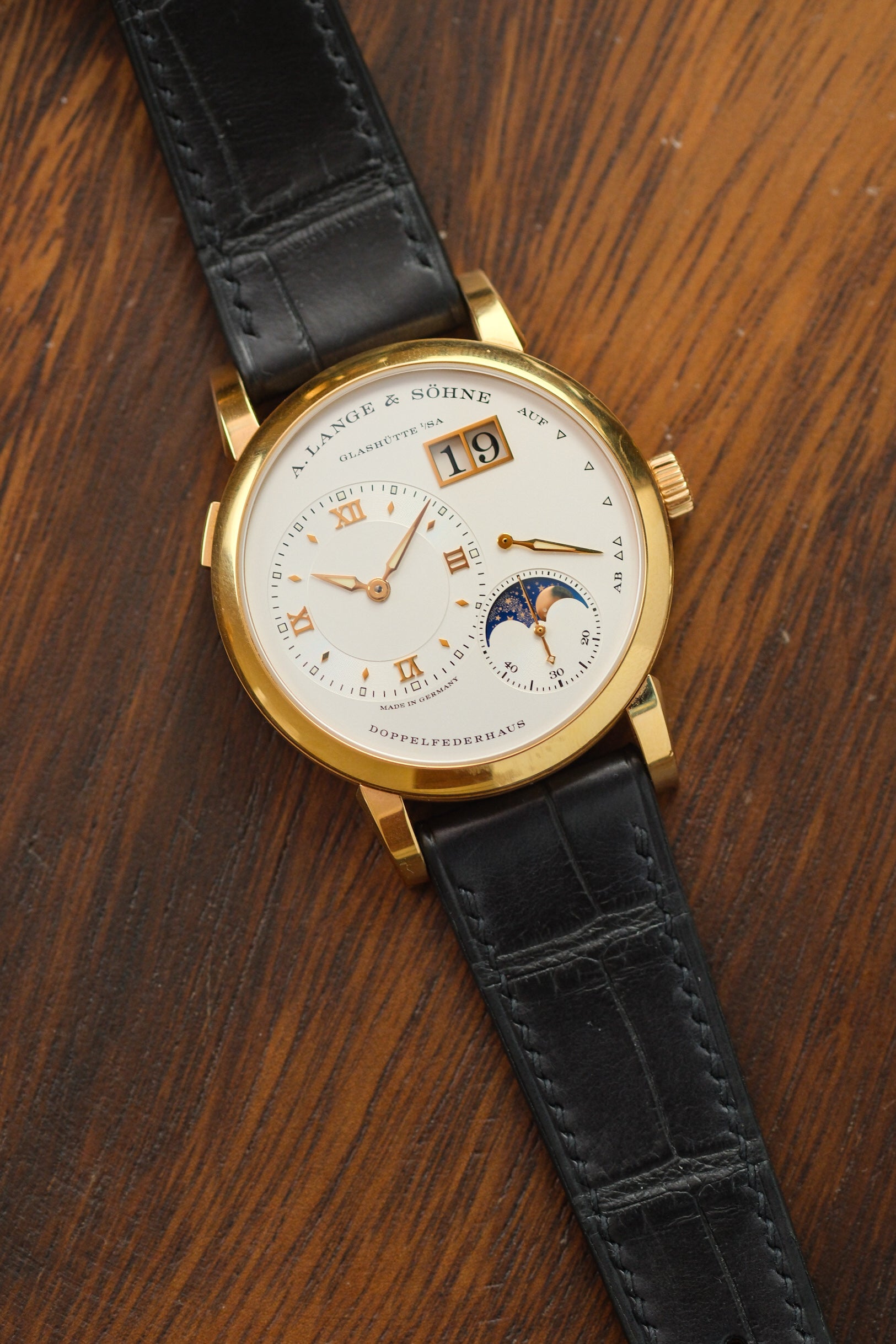 Black Alligator Leather Strap - Artisan Straps