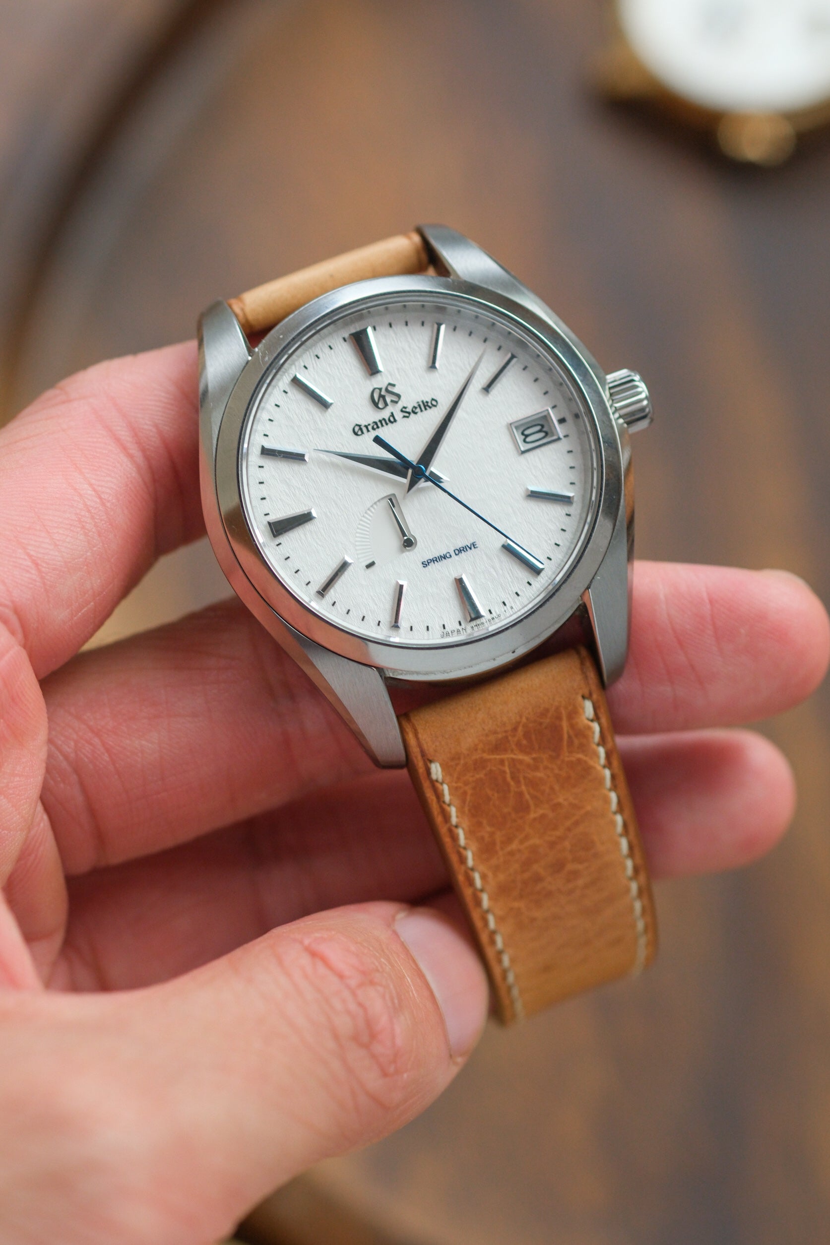Natural Italian Waxy Leather Strap - Artisan Straps
