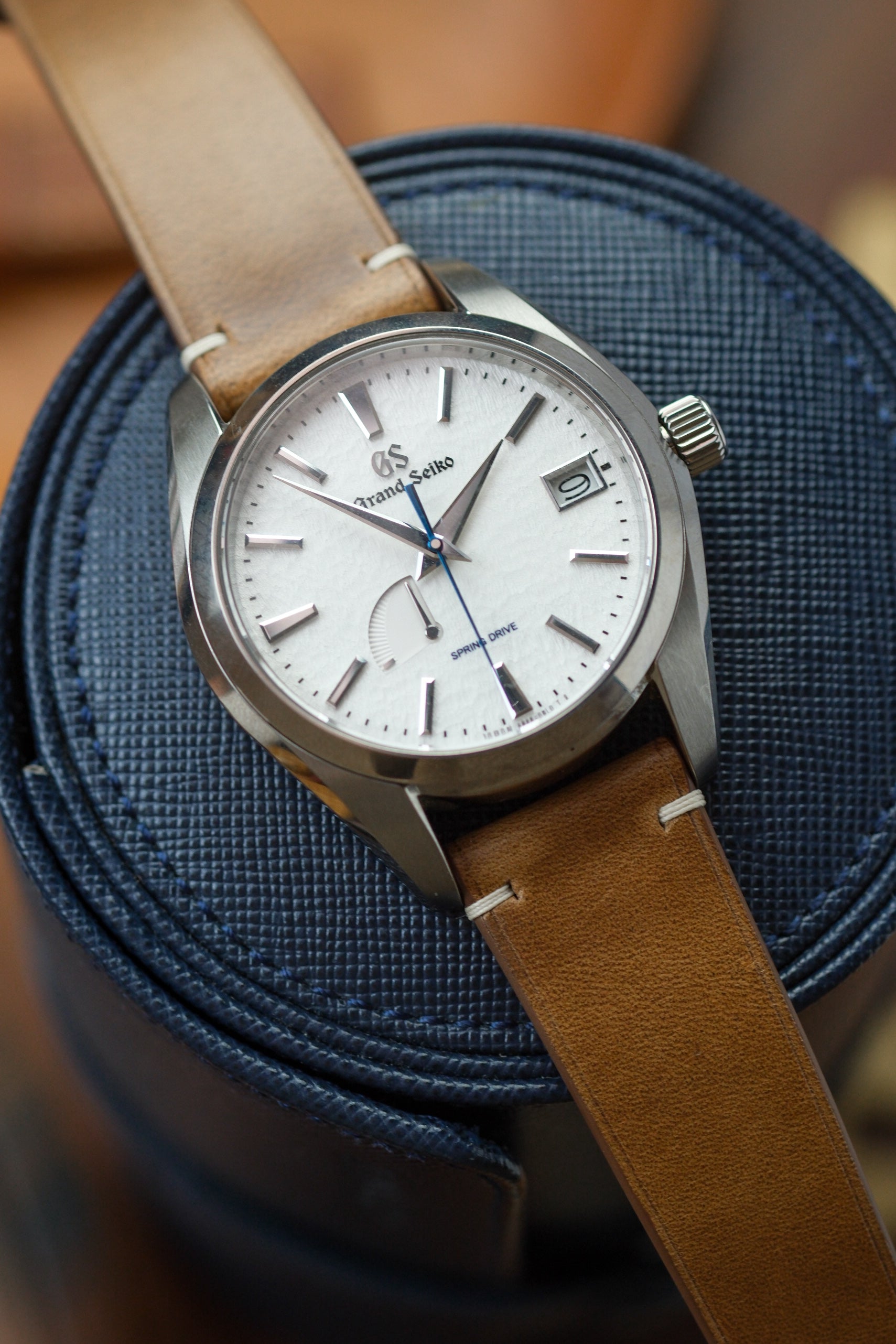 Natural Horween Chromexcel (Two-Stitch) Leather Strap - Artisan Straps