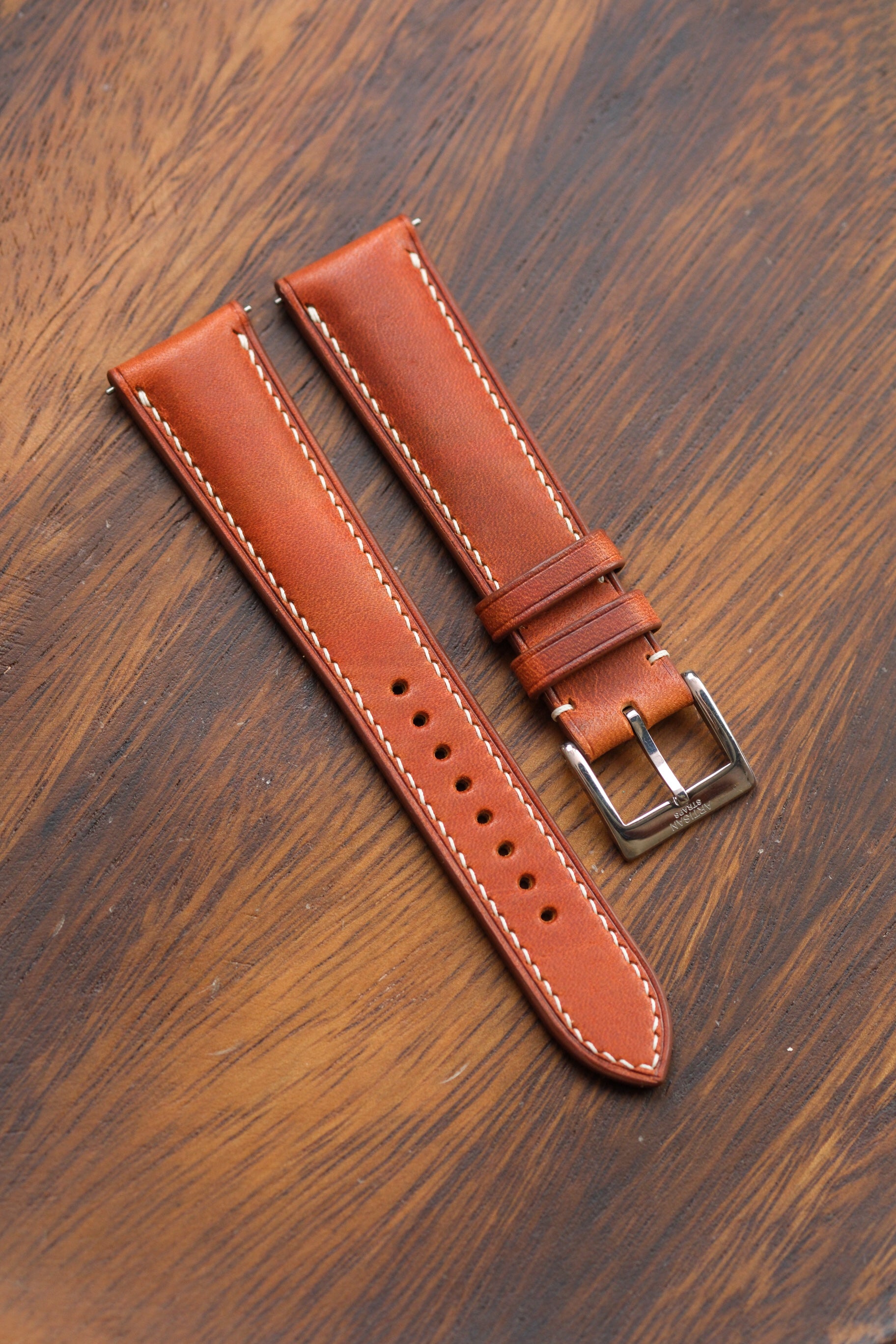 Correa de piel Horween Dublin natural