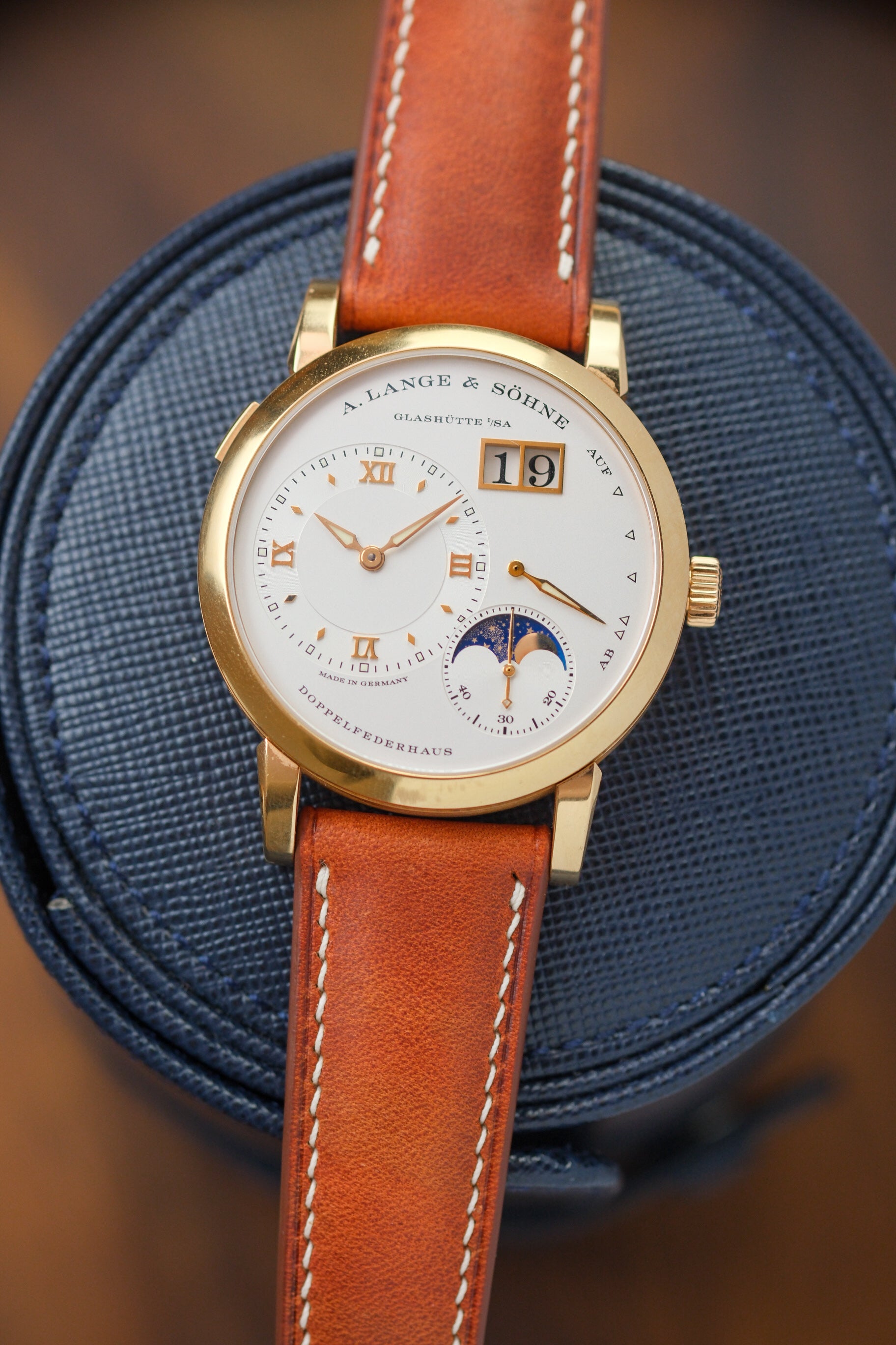 Correa de piel Horween Dublin natural