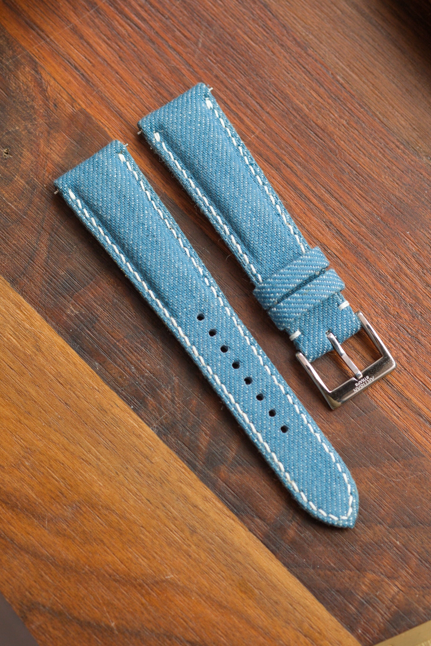 Mid-Blue Japanese Denim Strap