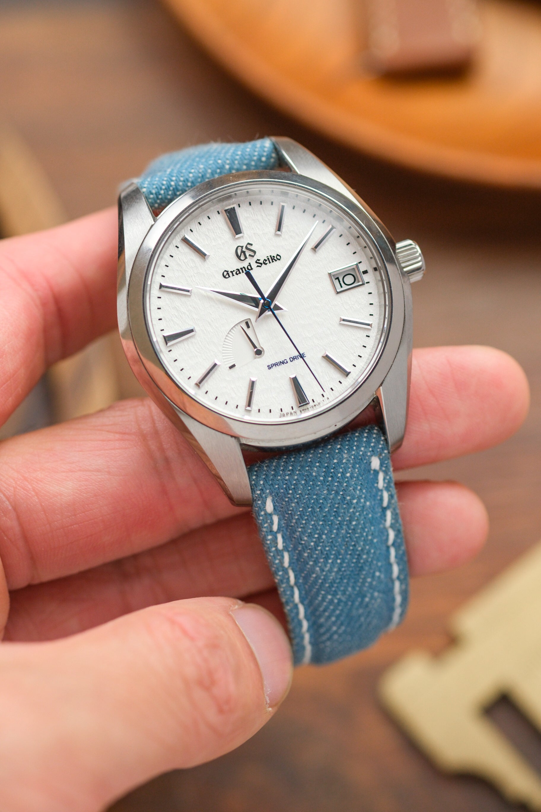Mid-Blue Japanese Denim Strap