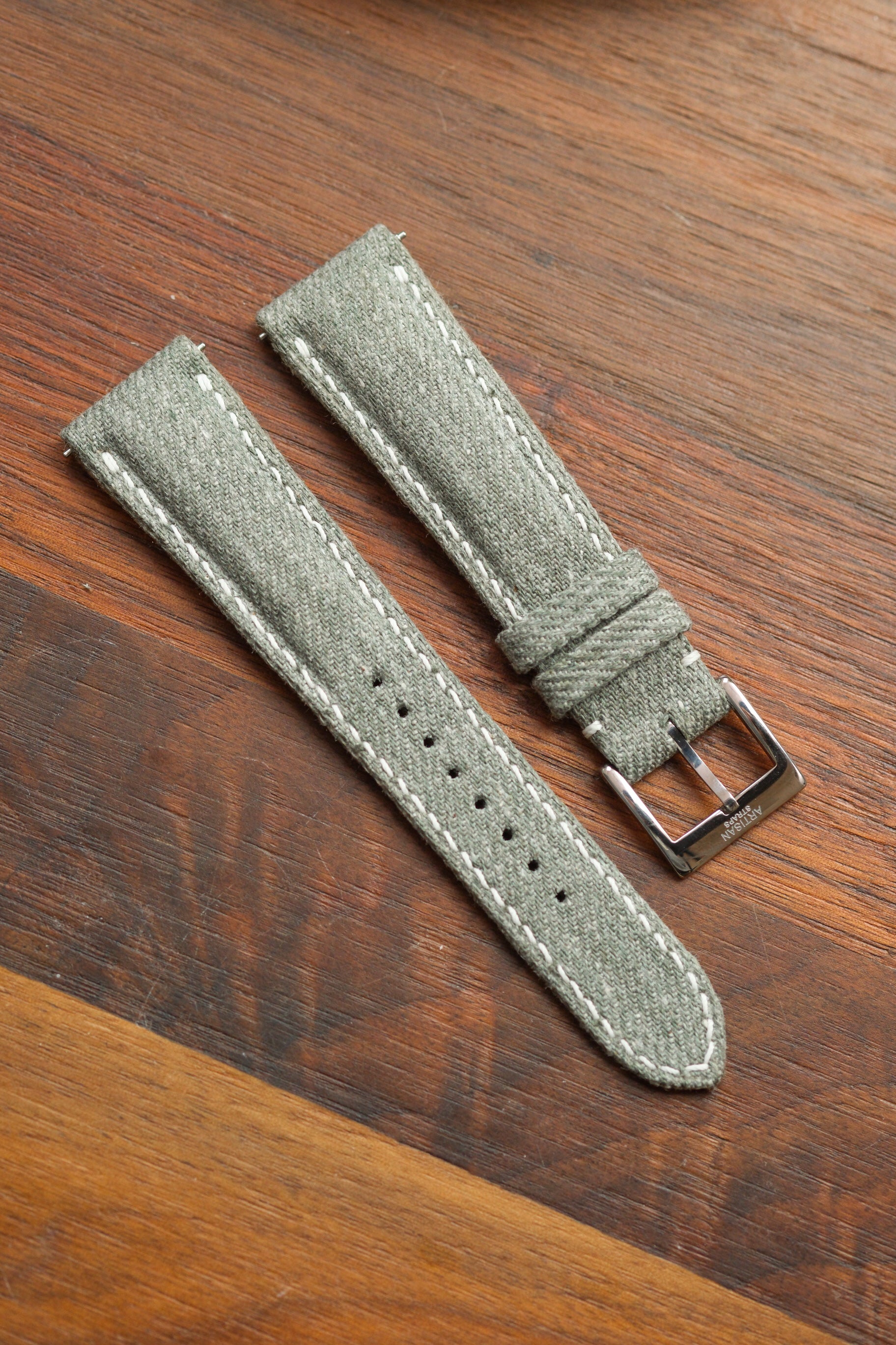 Grey Japanese Denim Strap