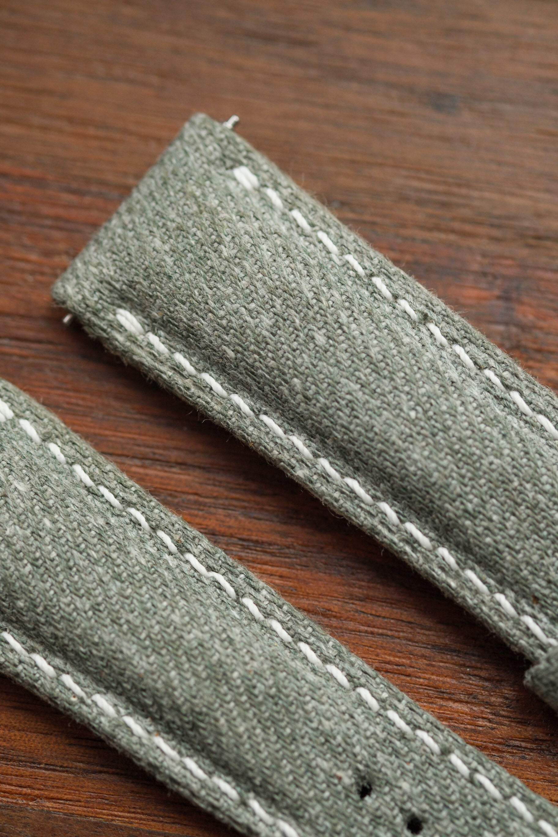 Grey Japanese Denim Strap