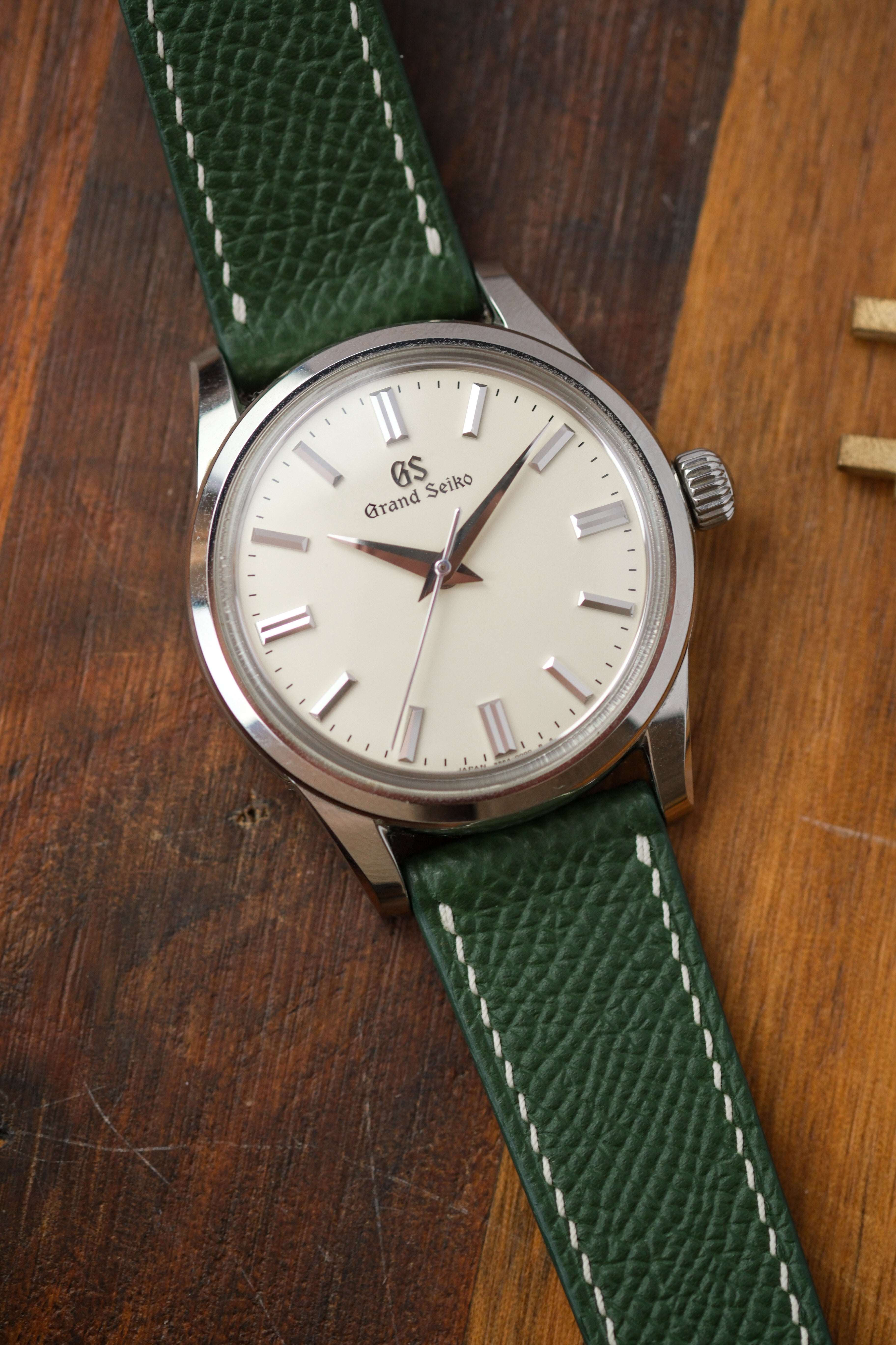 Hunter Green Epsom Leather Strap - Artisan Straps