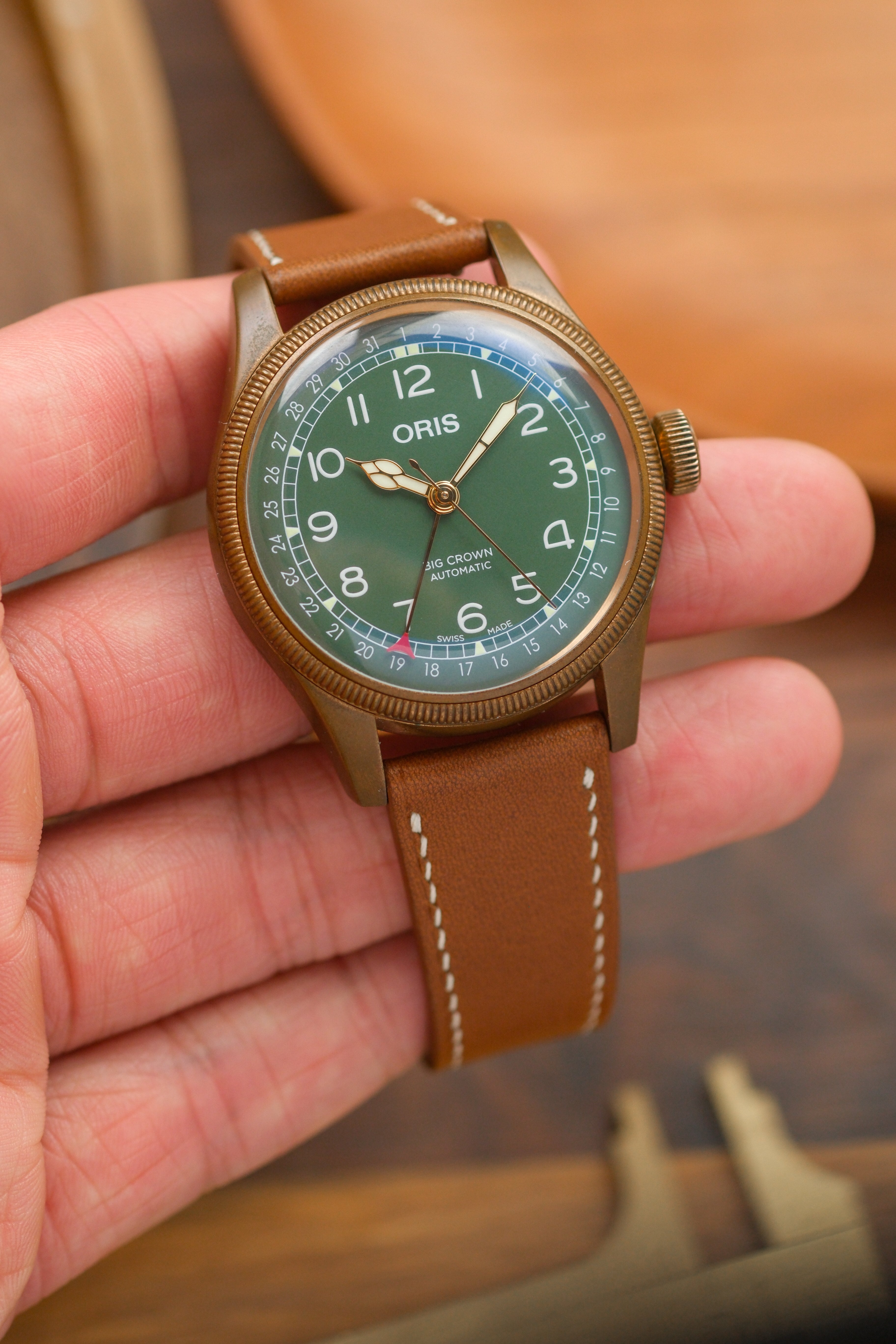 Tan Novonappa Leather Strap