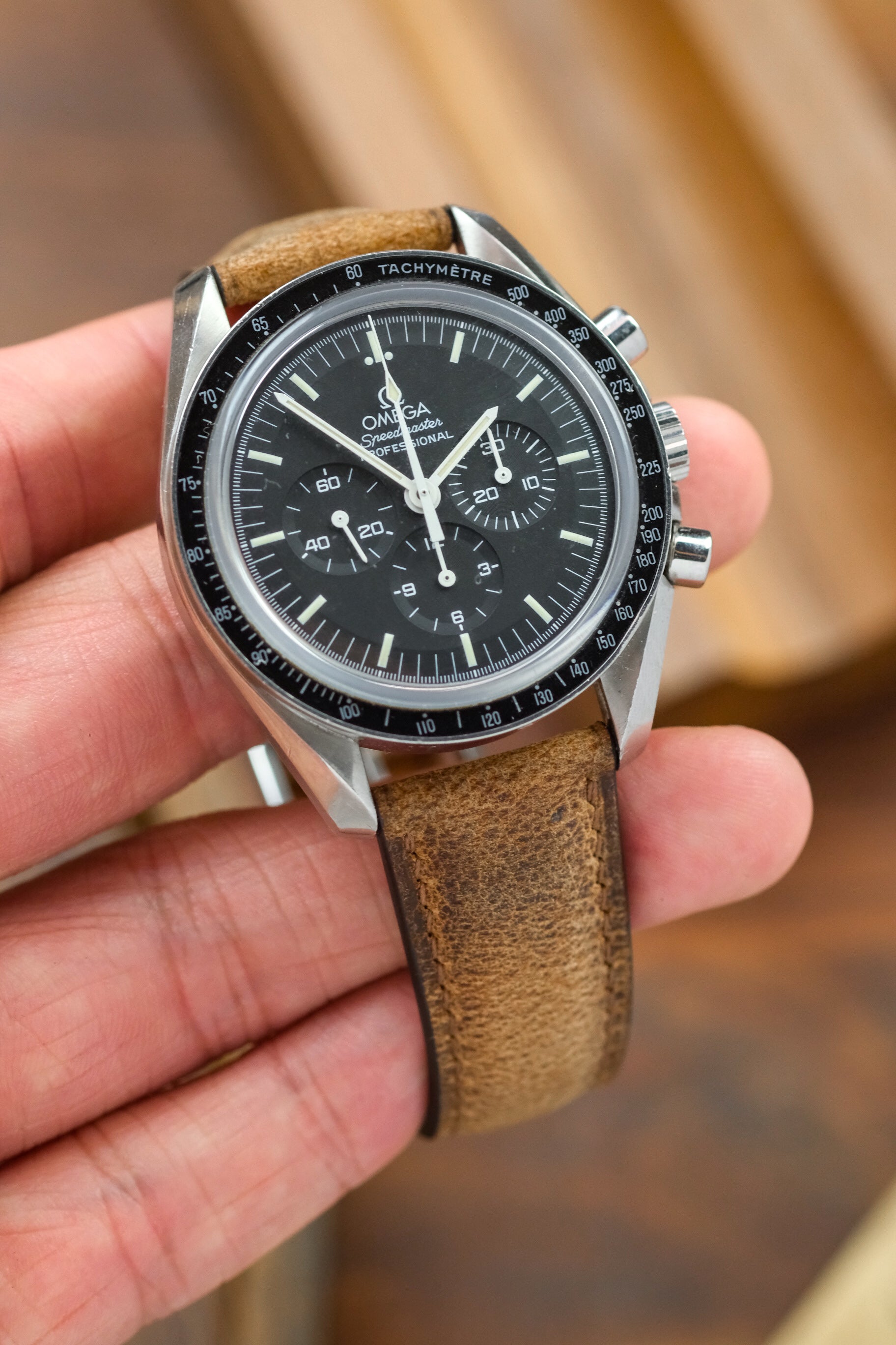 Shamwari Brown African Kudu (Padded) Leather Strap