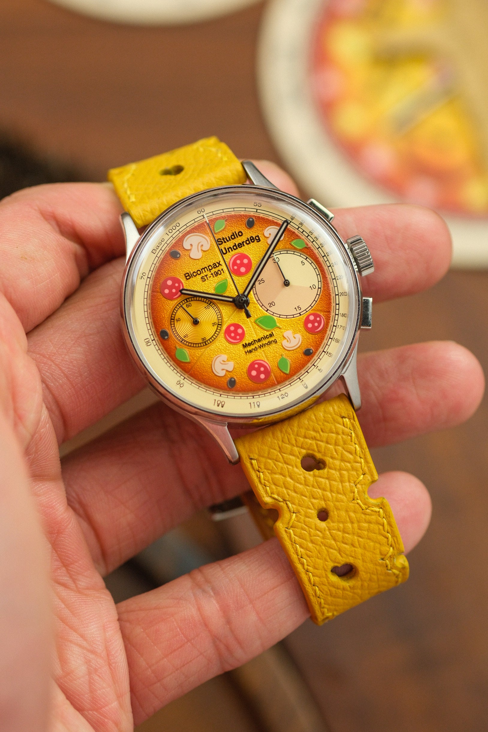 The "Cheddar Cheese" Strap - Artisan Straps