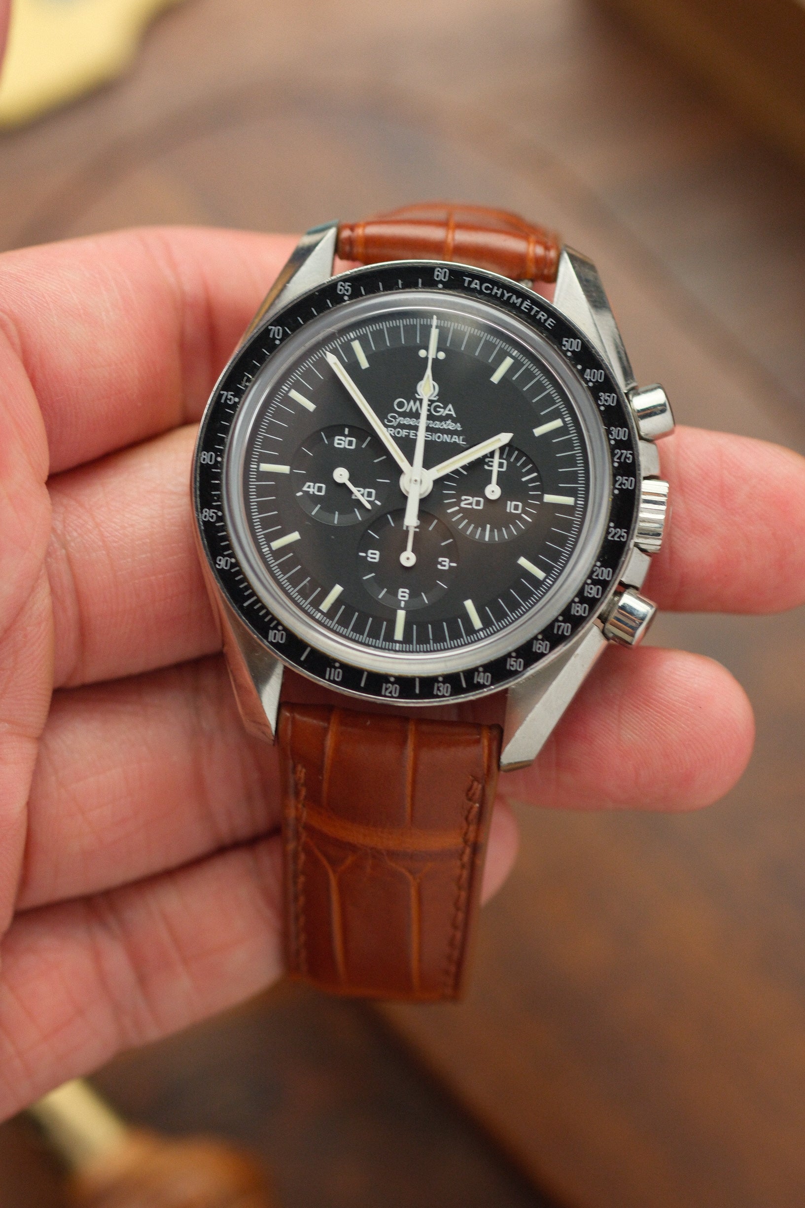 Cognac Brown Alligator (Padded) Leather Strap (MTO)