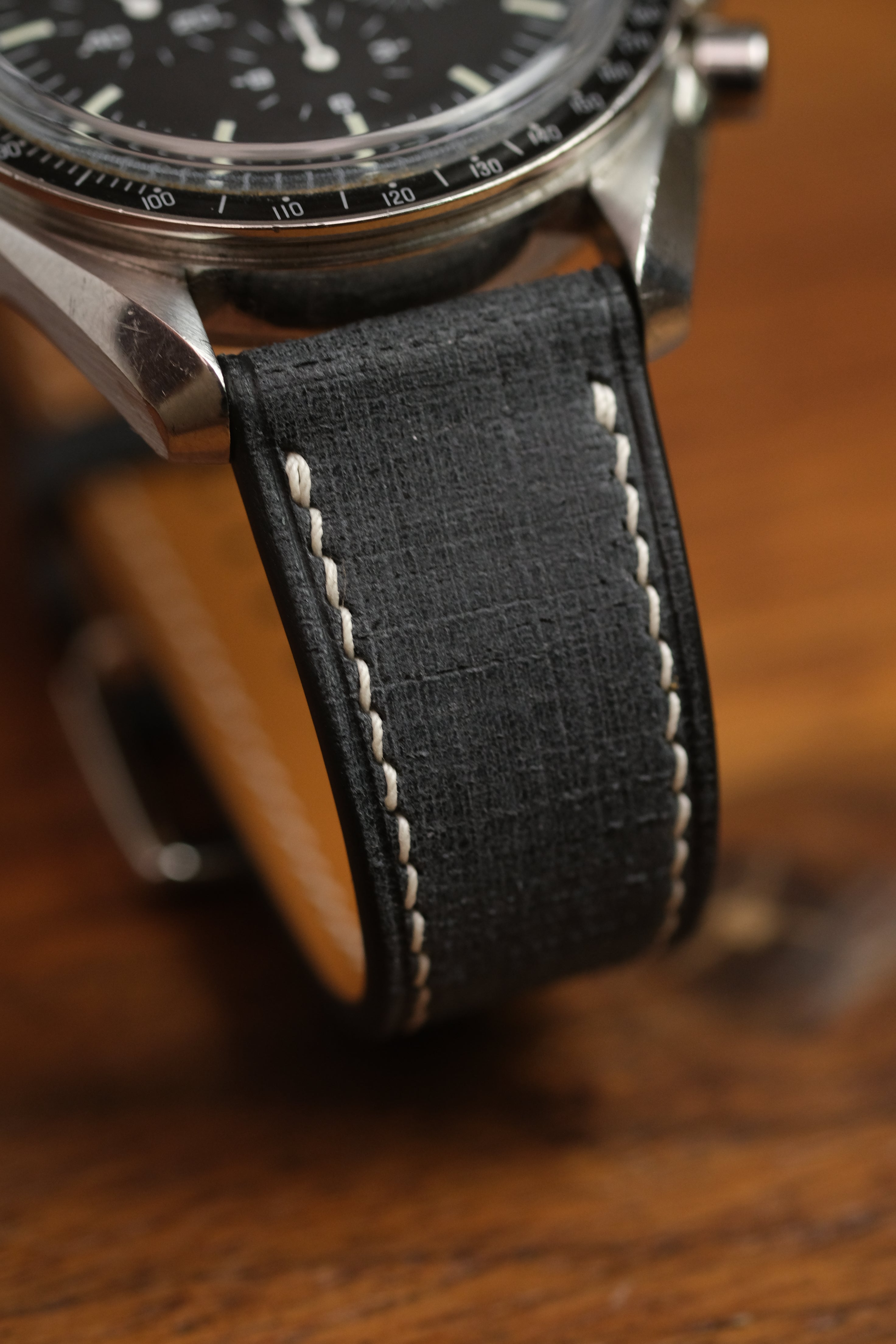 Black Babele Leather Strap