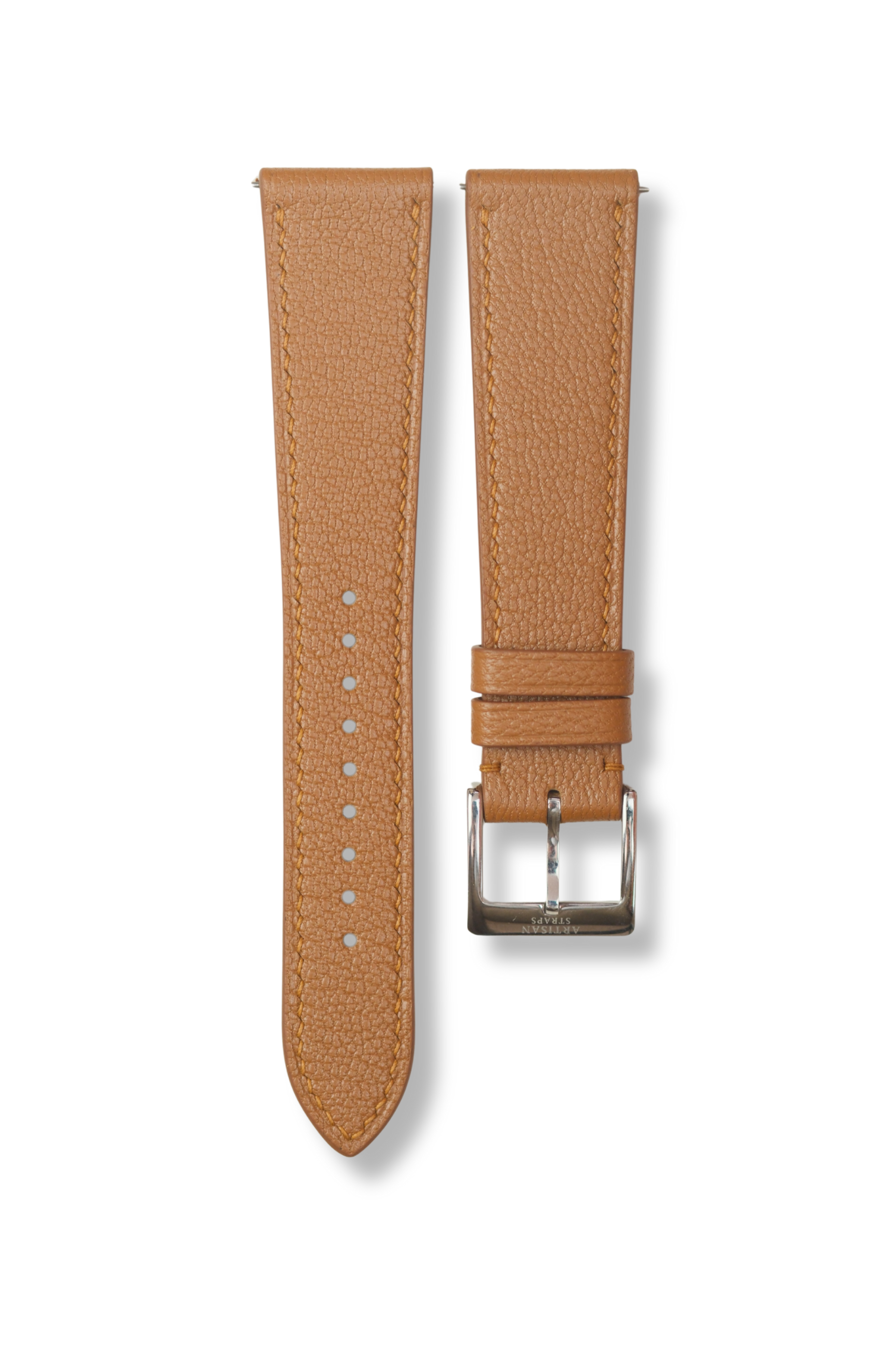 Tan Chèvre Leather Strap - Artisan Straps
