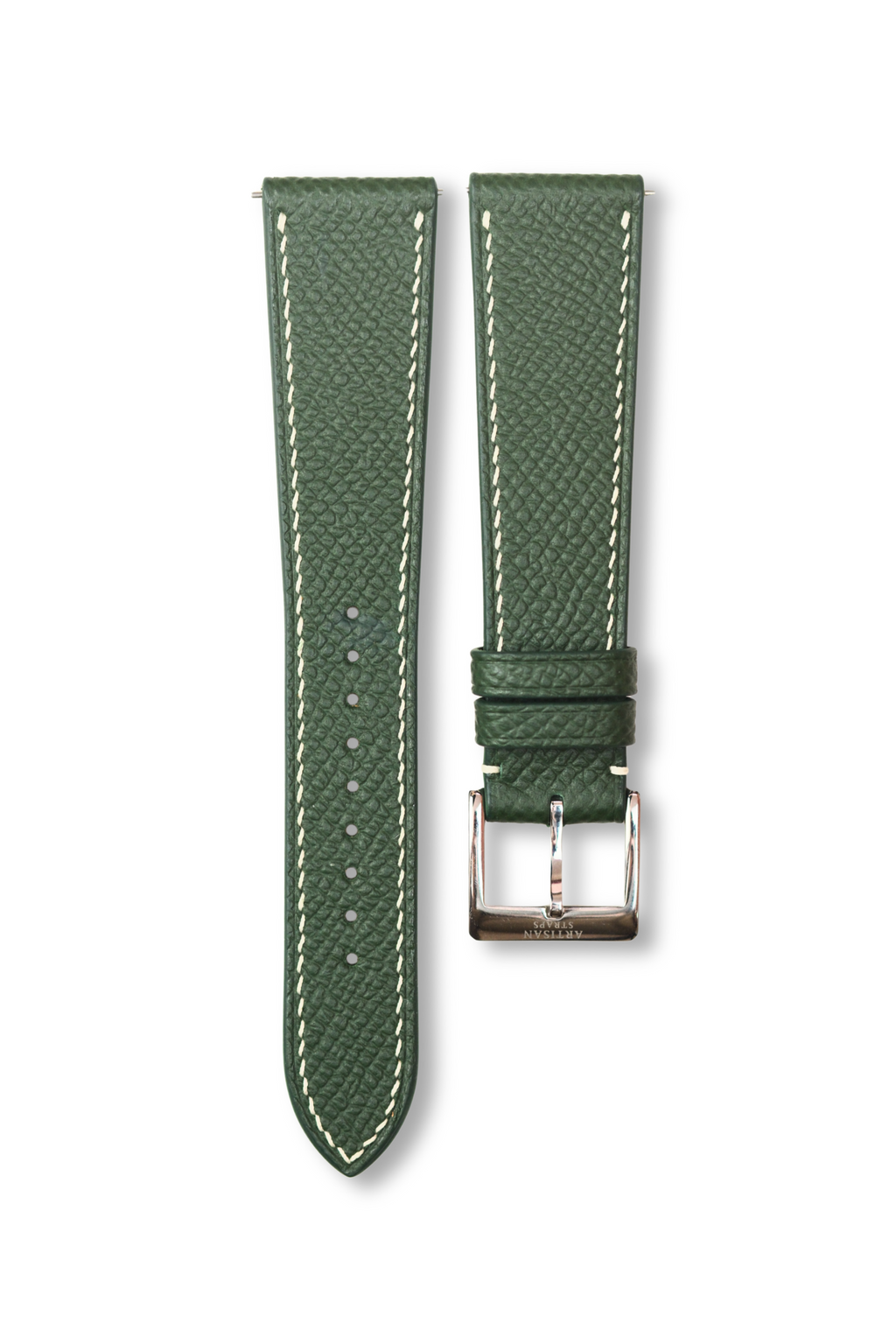 Hunter Green Epsom Leather Strap