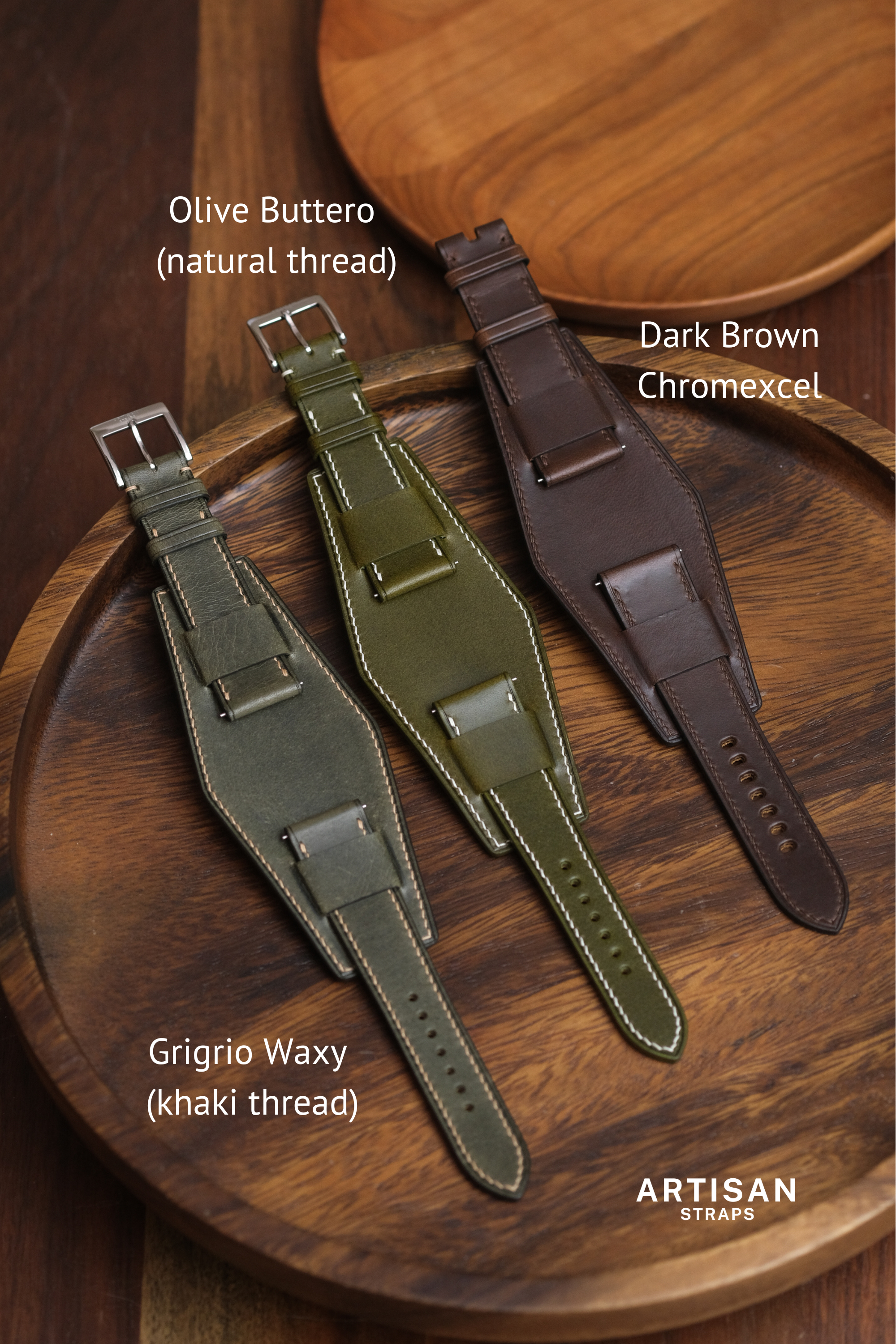 Correa Bund de piel de becerro personalizada