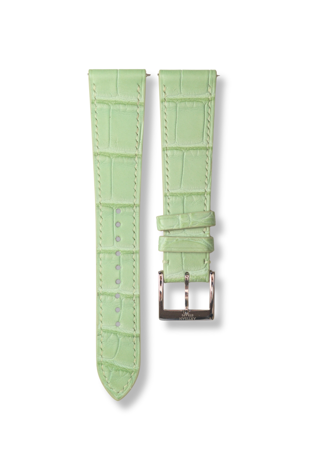 Mint Green Alligator Leather Strap (Made-to-Order)