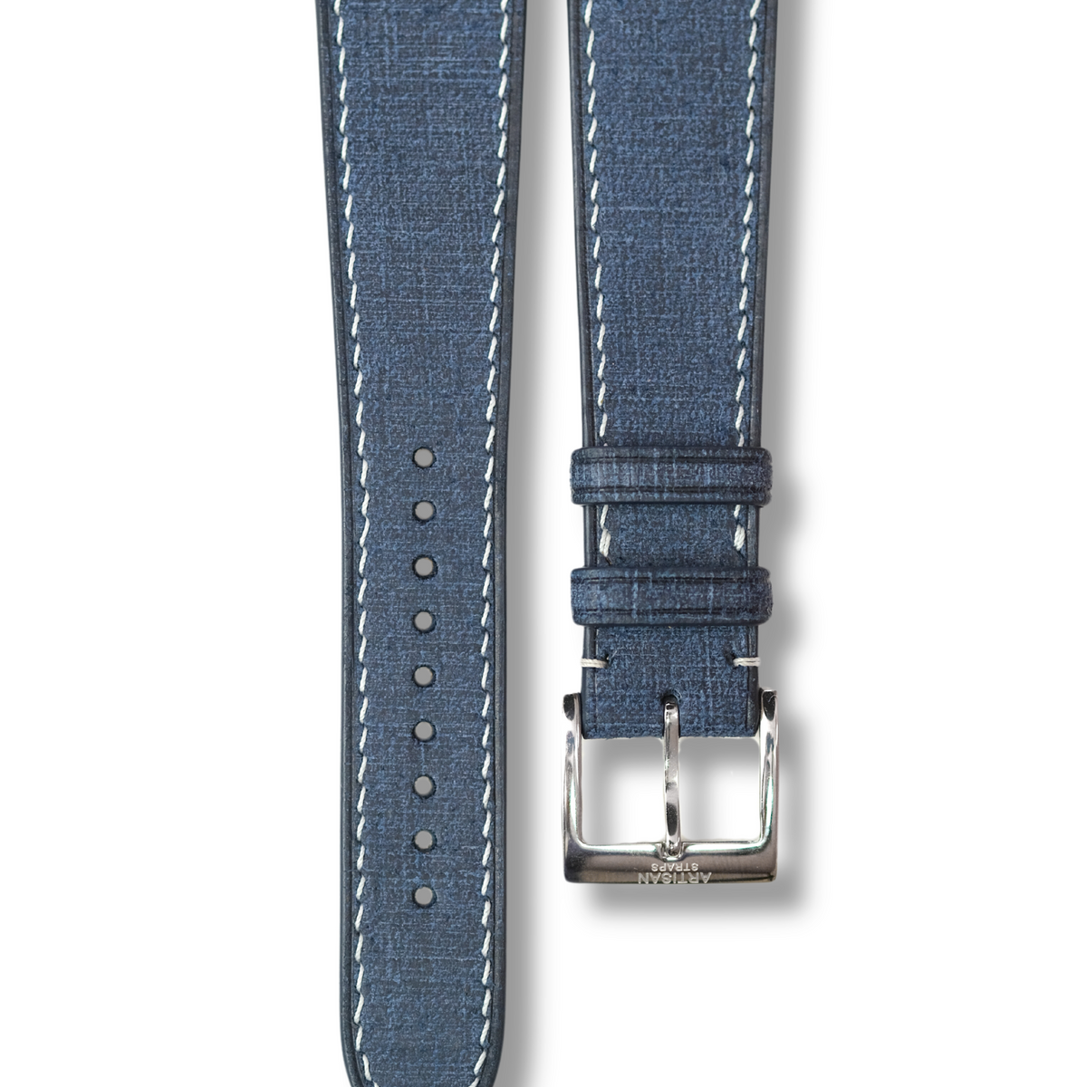 Navy Babele Leather Strap MTO