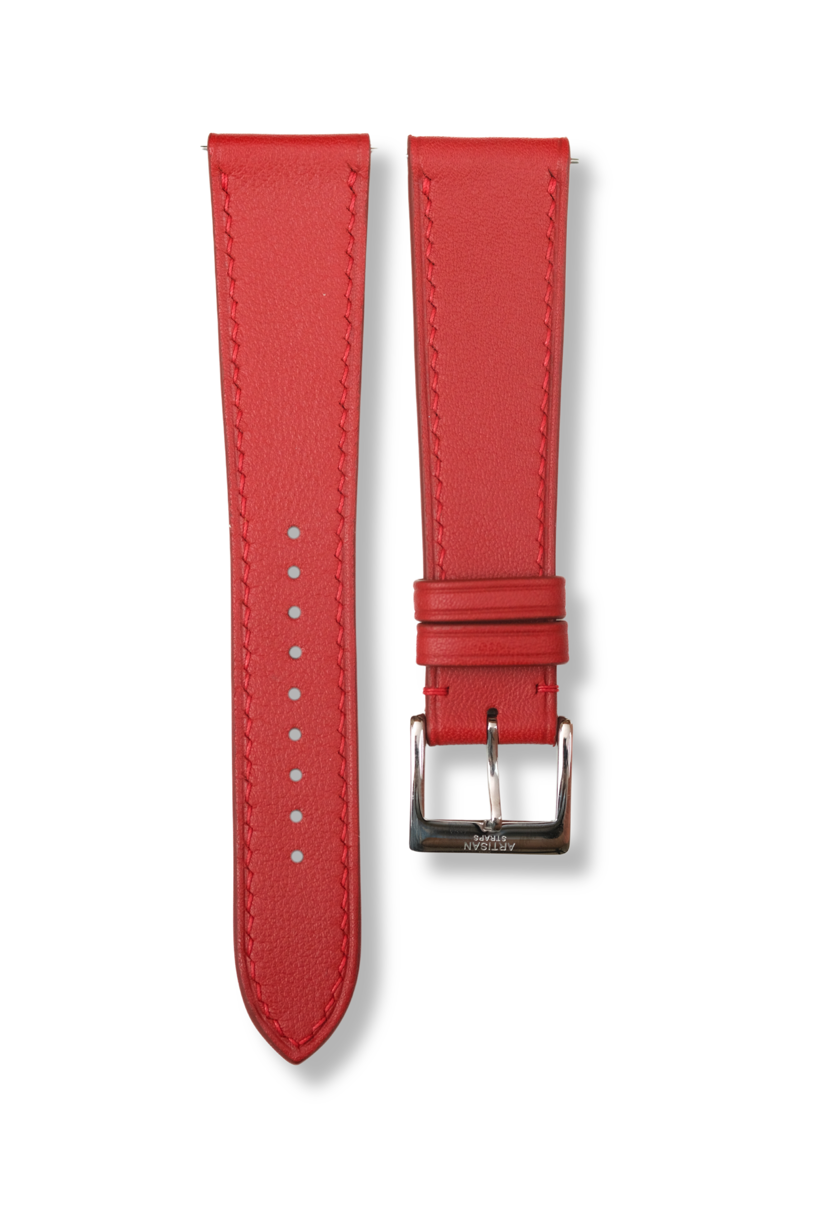 Correa de piel Swift roja