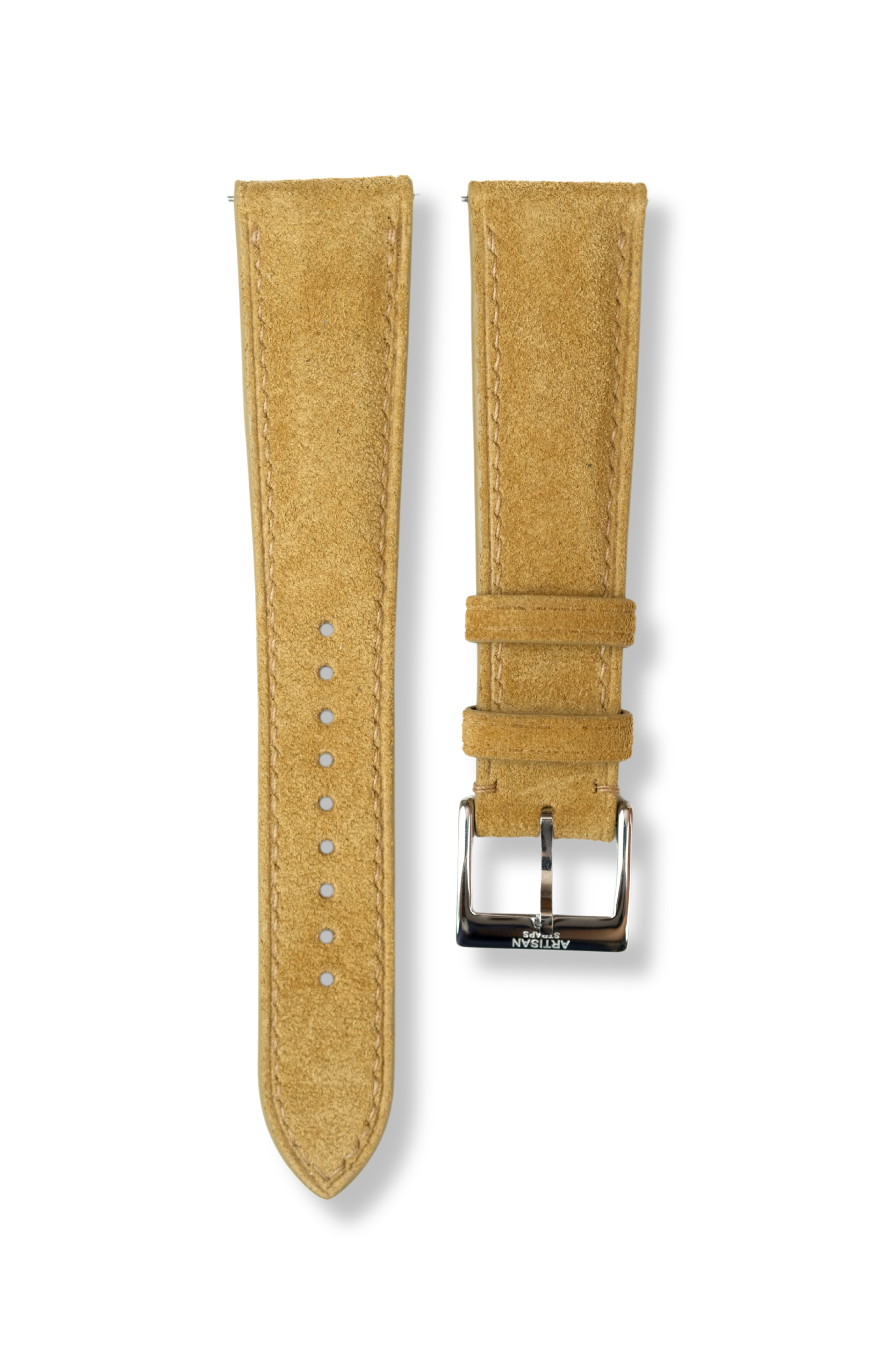 Sand Suede (Padded) Leather Strap - Artisan Straps