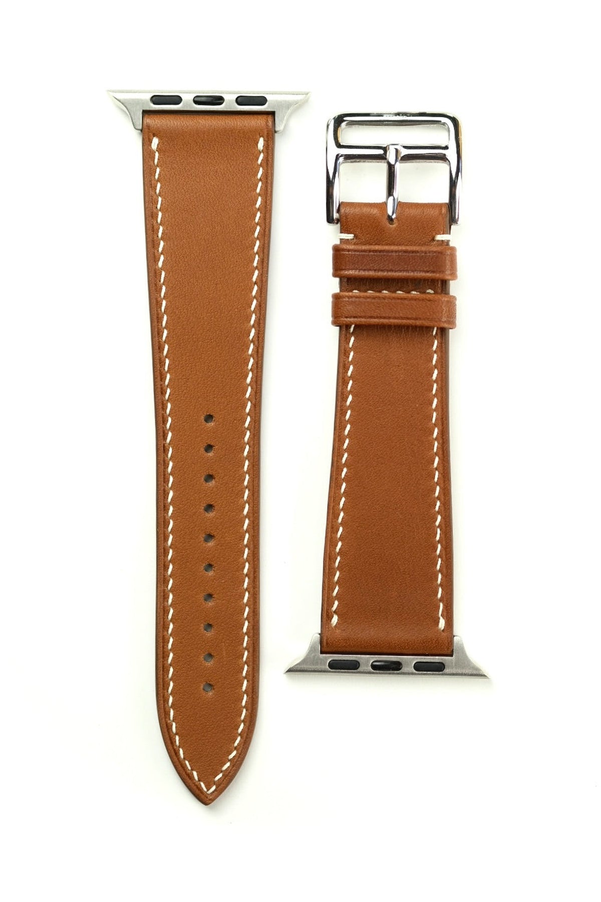 Barenia Apple Watch Strap in Golden Brown - Artisan Straps