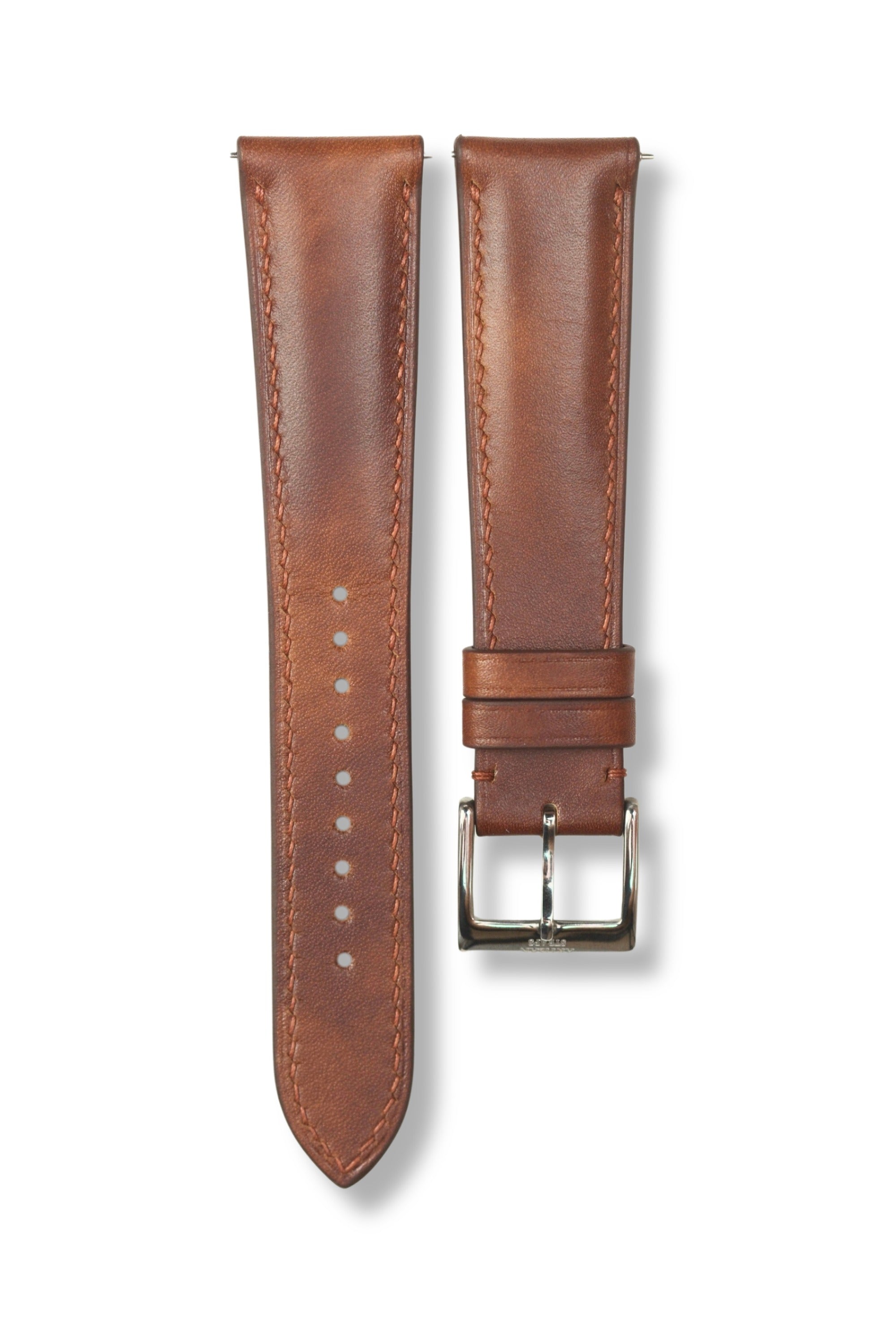 Brown Museum Calf (Padded) Leather Strap (Copy) - Artisan Straps