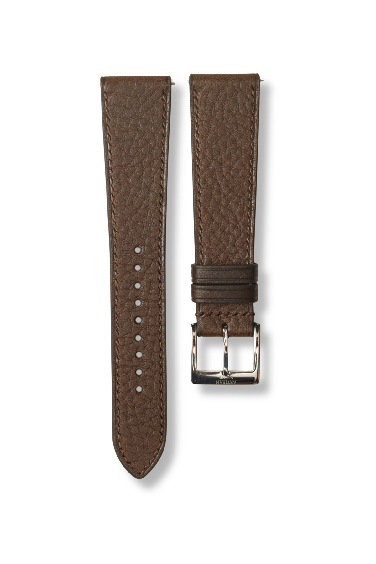 Dark Brown Minerva Box Leather Strap