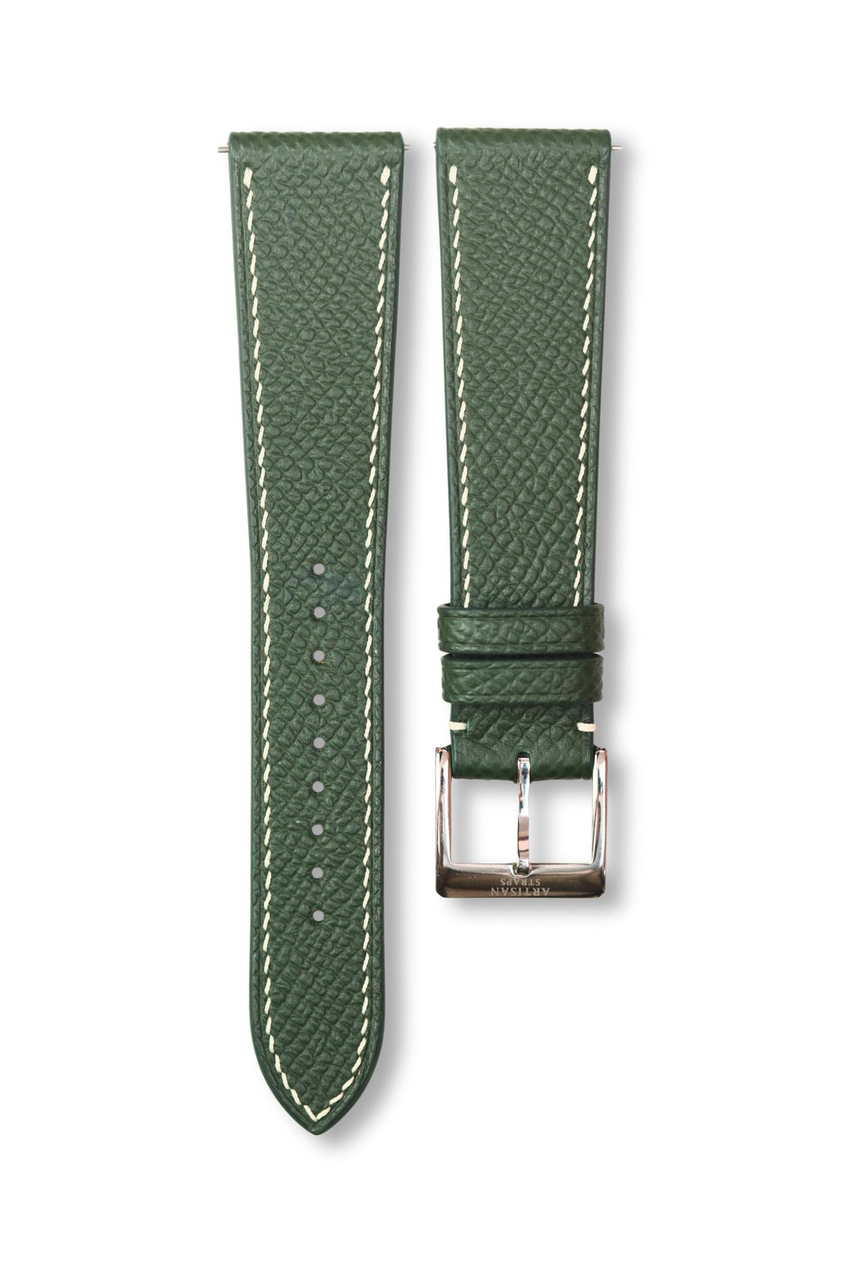 Hunter Green Epsom Leather Strap - Artisan Straps