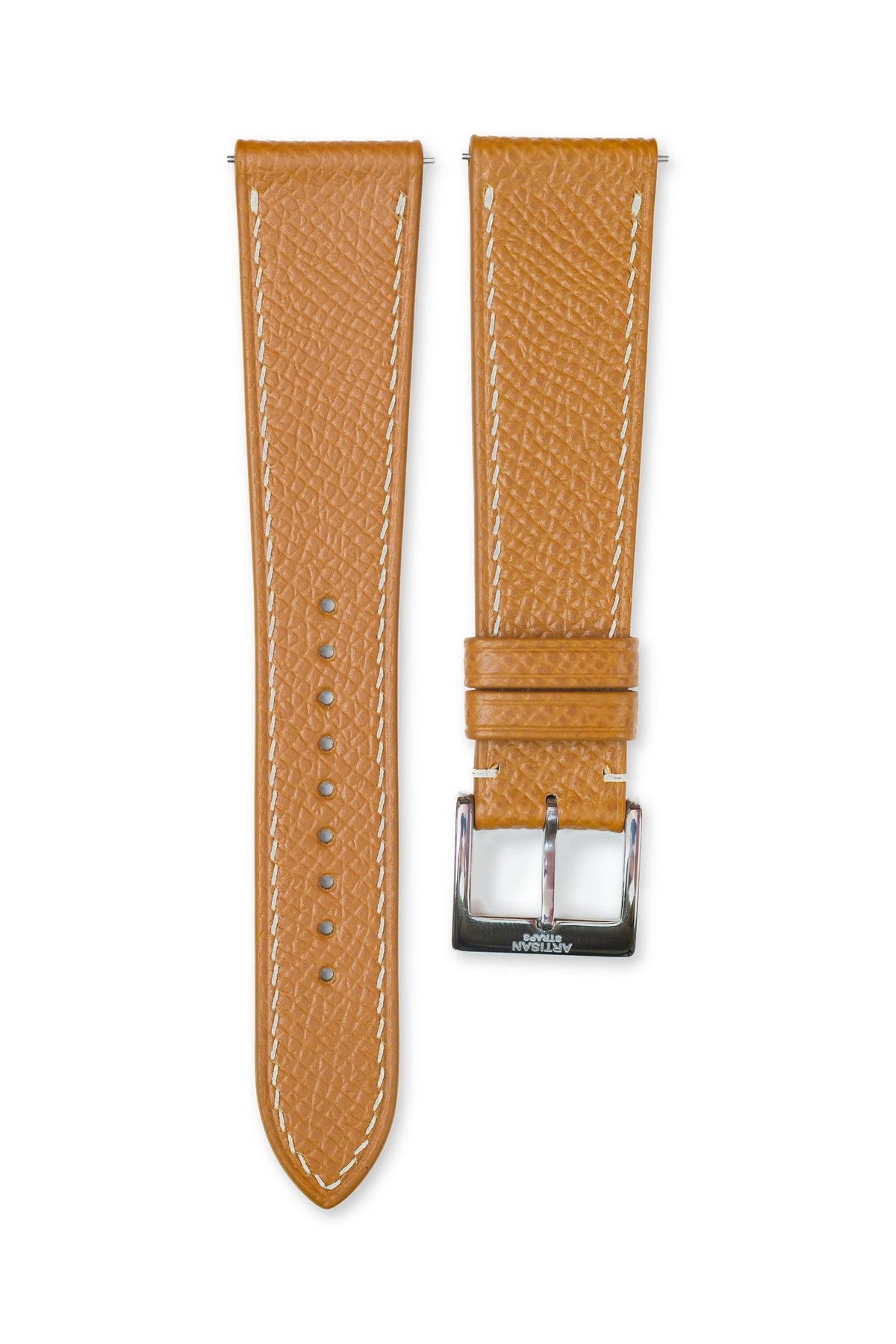 Gold Epsom Leather Strap - Artisan Straps
