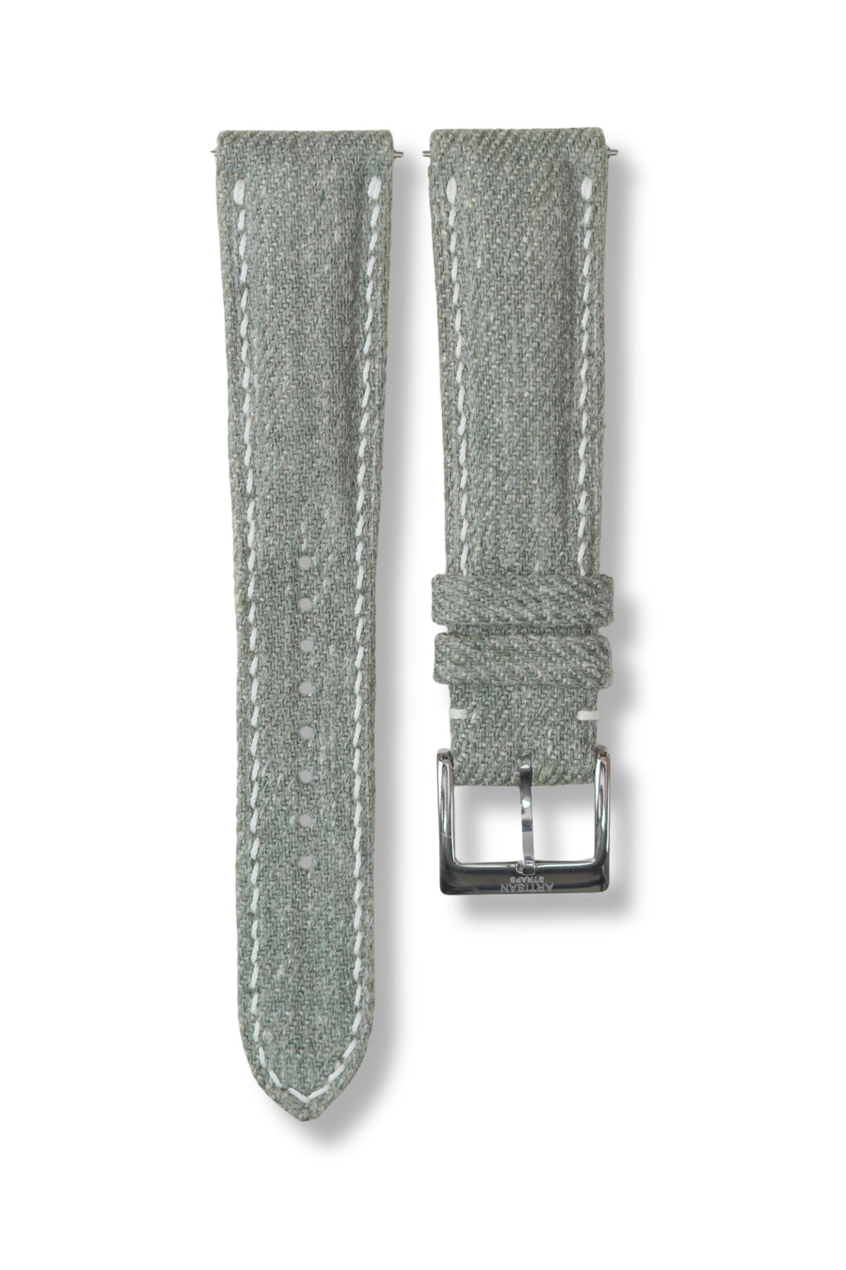 Grey Japanese Denim Strap (Made-to-Order) - Artisan Straps