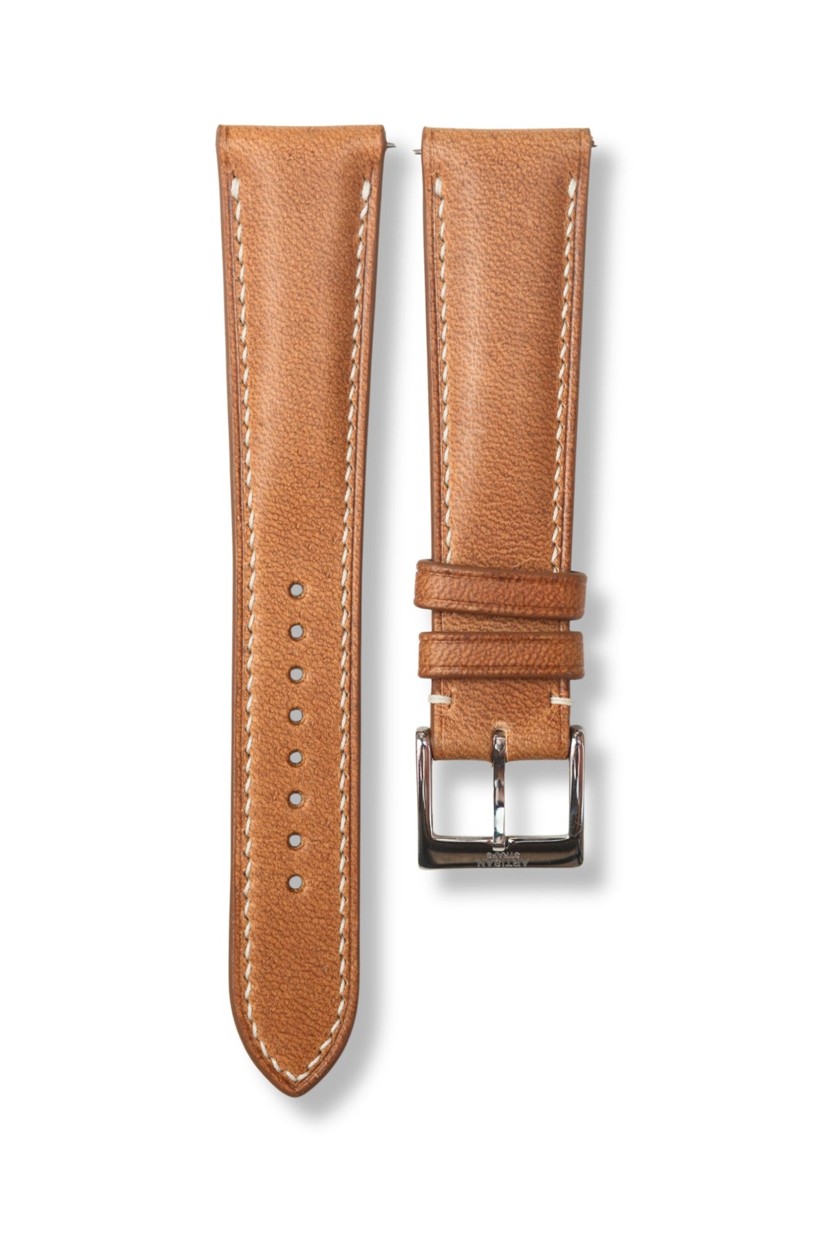 Natural Dublin (Padded) Leather Strap - Artisan Straps