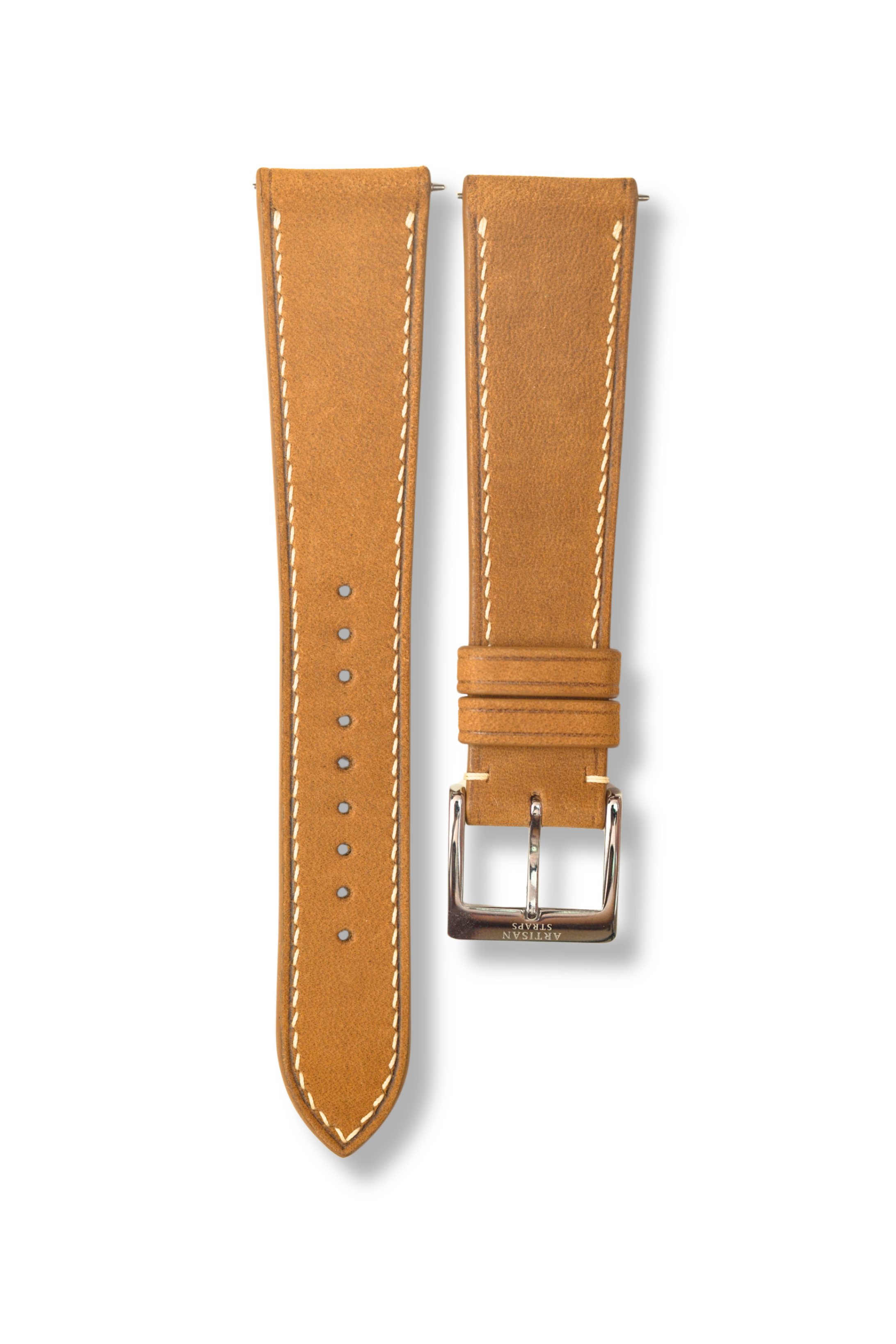 Tan Nubuck Leather Strap