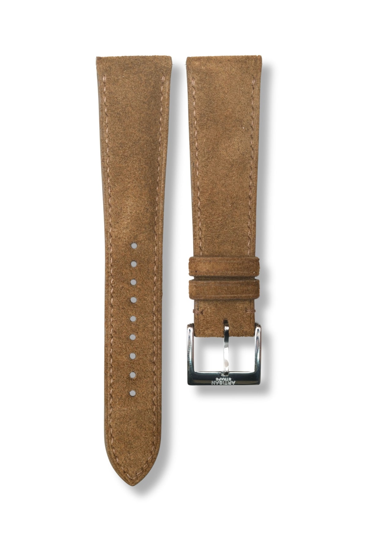 Whiskey Suede (Padded) Leather Strap - Artisan Straps