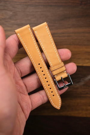 Natural Buttero Calf Leather Strap - Artisan Straps