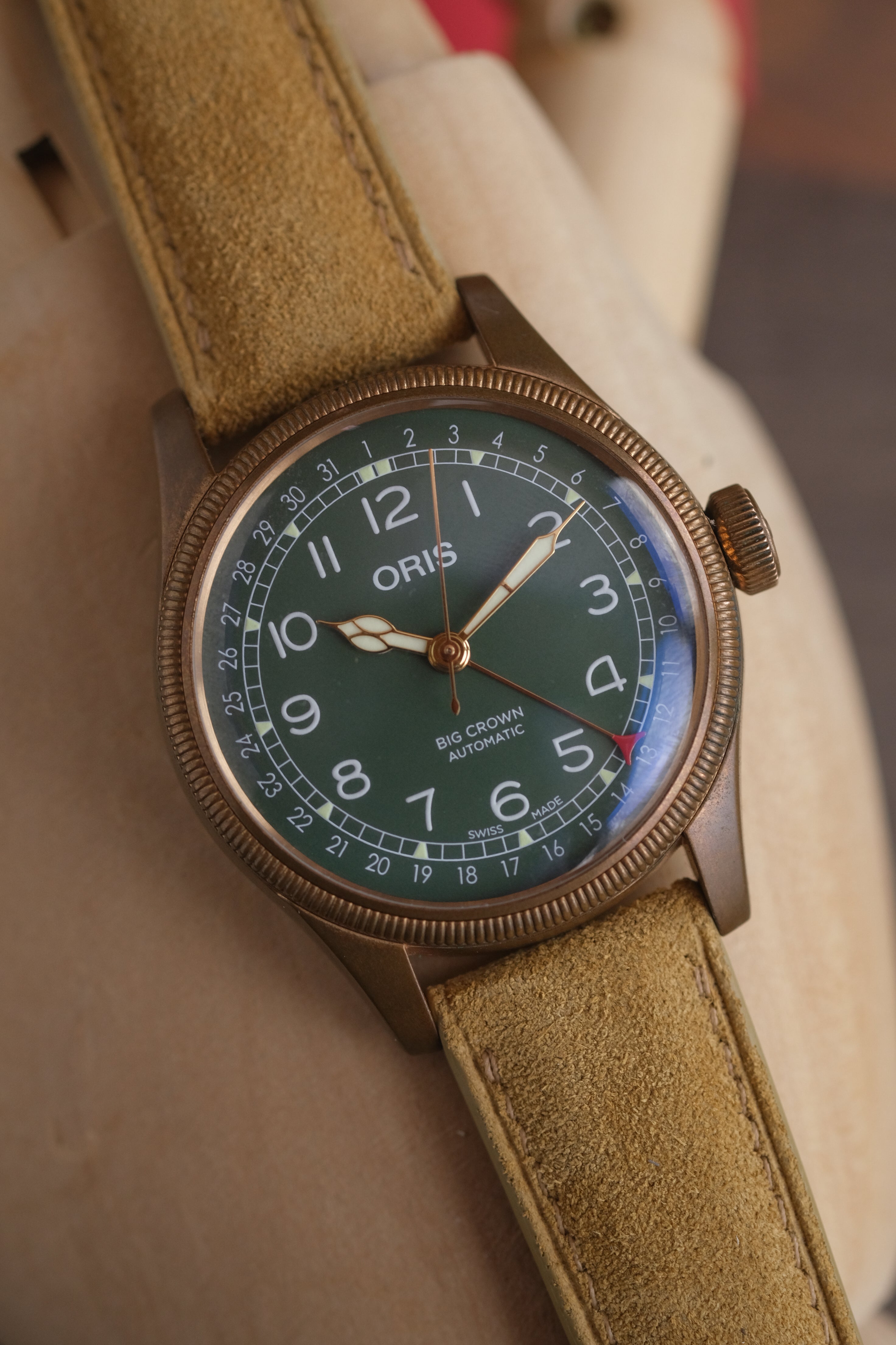 Sand Suede Leather Strap - Artisan Straps