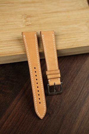 Natural Buttero Calf Leather Strap - Artisan Straps