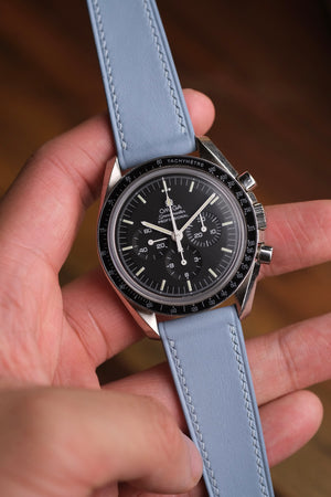 Lin Bleu Swift Leather Strap - Artisan Straps