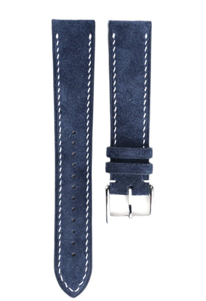 Suede Leather Strap in Navy - Artisan Straps