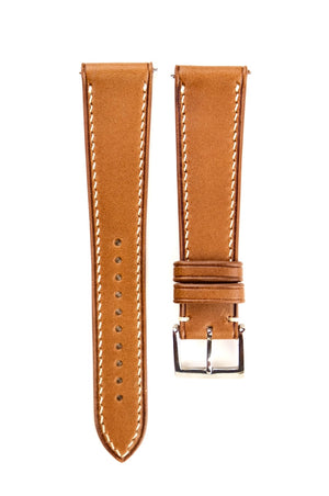 Buttero Calf Leather Strap in Whiskey - Artisan Straps