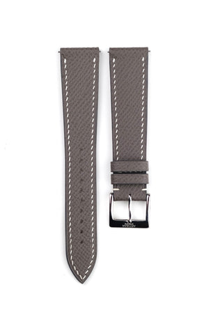 Grey Epsom Leather Strap - Artisan Straps