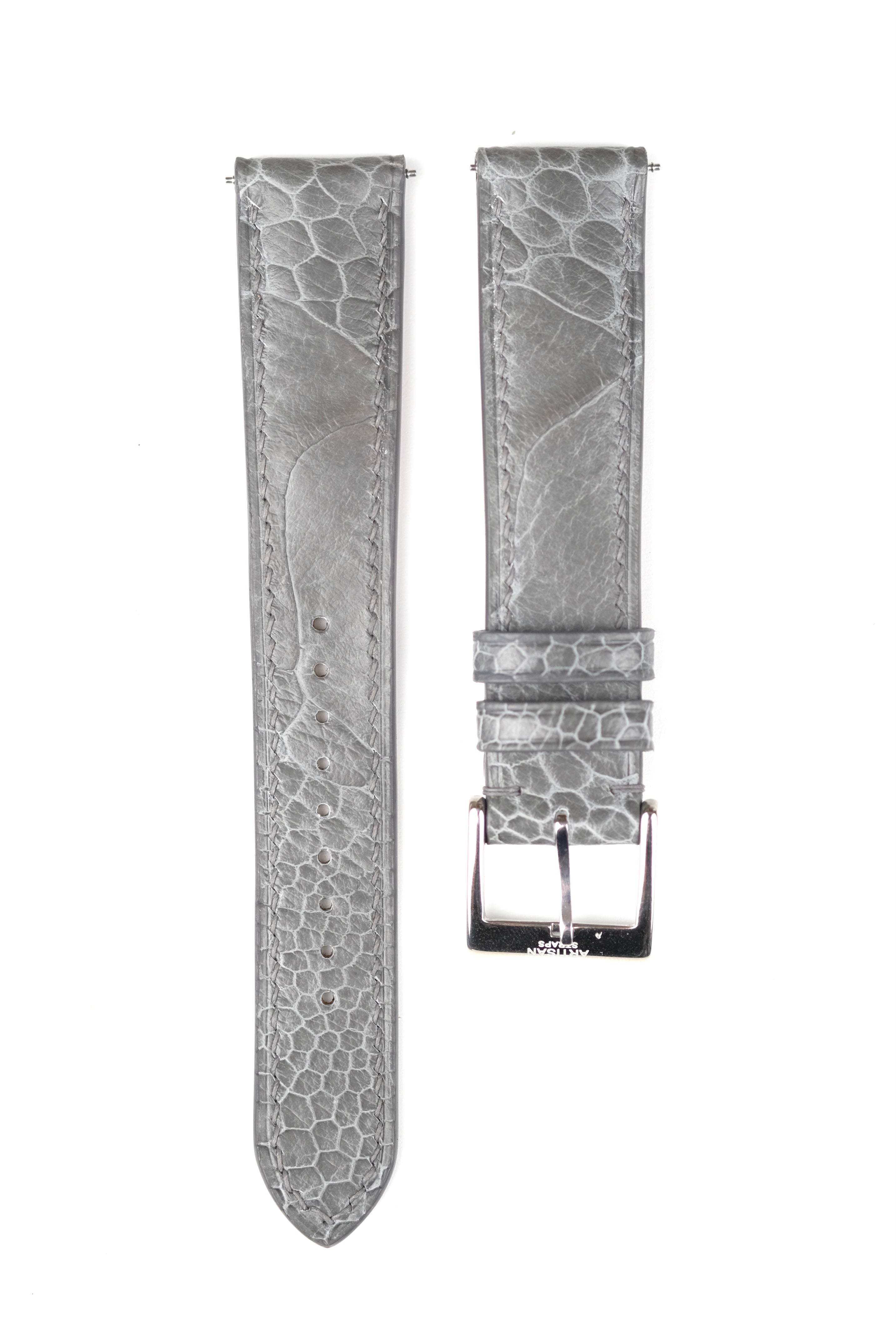 Grey alligator on sale watch strap