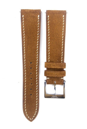 Suede Leather Strap in Whiskey - Artisan Straps