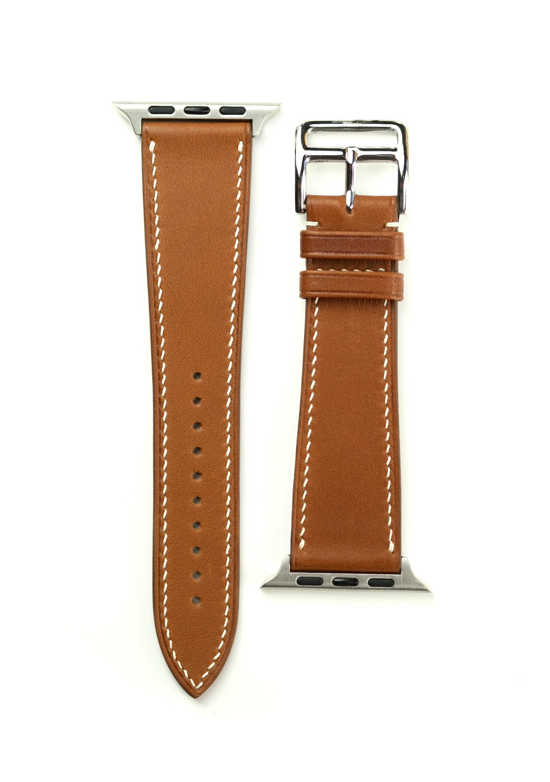 Barenia Apple Watch Strap in Golden Brown - Artisan Straps