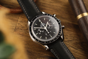 Black Pueblo Leather Strap (Padded) - Artisan Straps