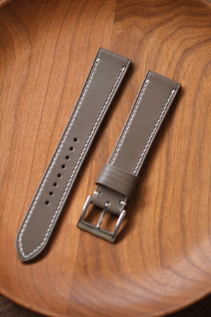 Taupe Buttero Leather Strap - Artisan Straps