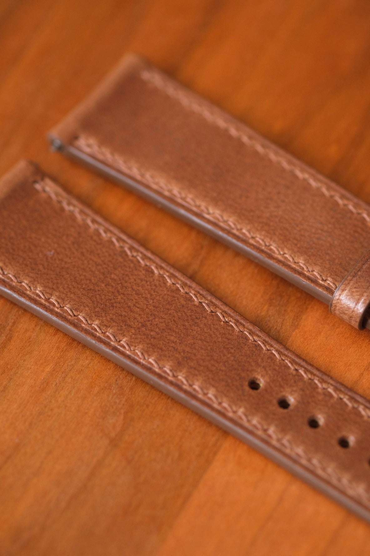 Natural Horween Chromexcel Leather Strap - Artisan Straps