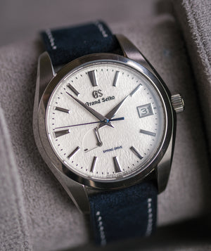 Suede Leather Strap in Navy - Artisan Straps
