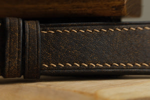 Habana Calf Leather Strap in Whiskey - Artisan Straps