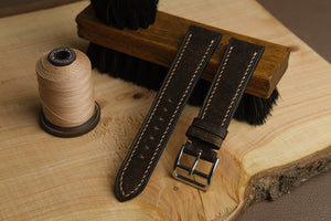 Habana Calf Leather Strap in Whiskey - Artisan Straps