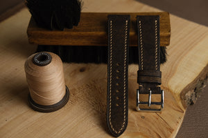 Habana Calf Leather Strap in Whiskey - Artisan Straps