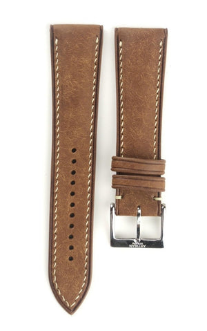 Pueblo Leather Strap in Whiskey - Artisan Straps